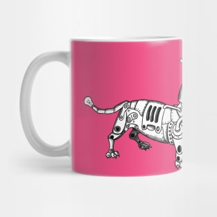 Daschund robot. Mug